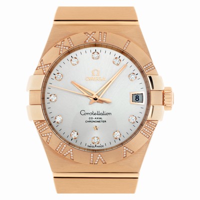 Omega 123.55.38.21.52.007 Constellation Automatic Unisex 18k yellow gold Replica Watches