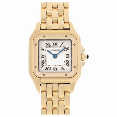 Cartier W25022B9 Panthere Quartz Female 18k yellow gold Replica Watches