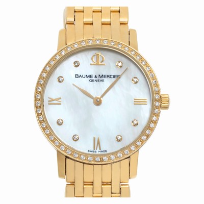 Baume & Mercier 4642807 Classic Quartz Female 18k yellow gold Replica Watches