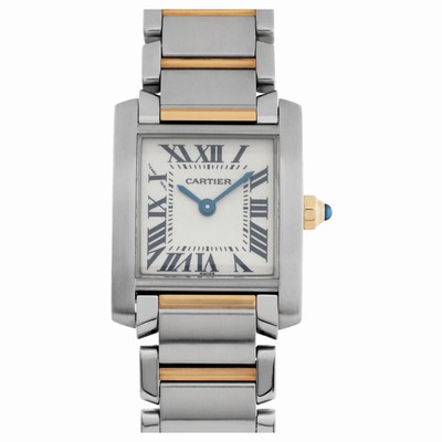 Cartier W51007Q4 Tank Francaise Quartz Female Stainless Steel Replica Watches