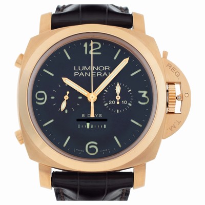 Panerai PAM00319 Luminor Manual Male 18k rose gold Replica Watches