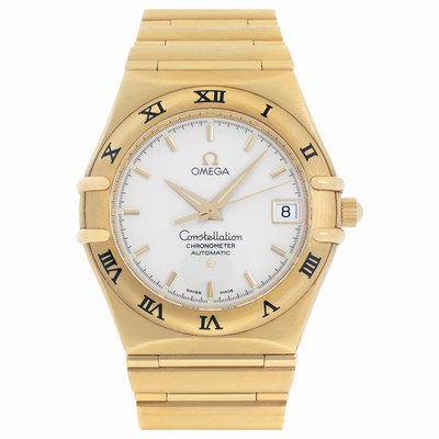Omega 11023000 Constellation Automatic Unisex 18k yellow gold Replica Watches