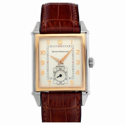 Girard Perregaux 2594 Vintage 1945 Automatic Male stainless steel & rose gold Replica Watches